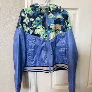 Nike Floral Windbreaker Jacket